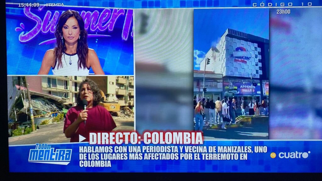 Día dos del terremoto