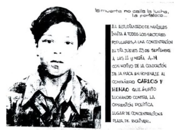 Un crimen, un estudiante, el terremoto y escombros de la memoria