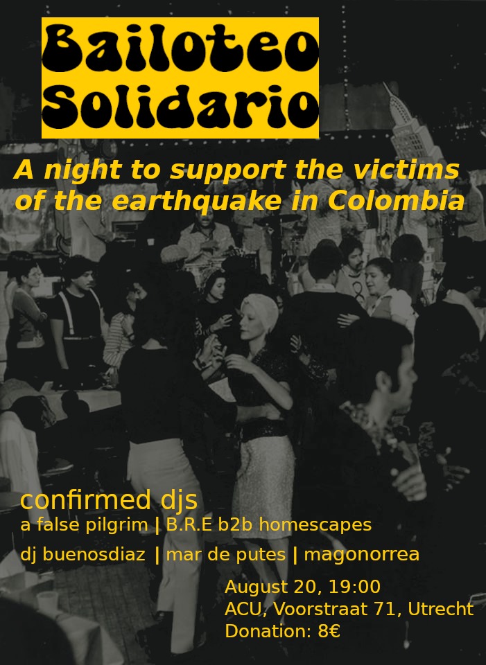 Lo que cruje a la distancia y un bailoteo solidario