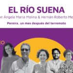Invitación a El Río Suena con fotos de Ángela Molina y Hernán Roberto Meneses