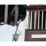 Bahareque deteriorado por el terremoto