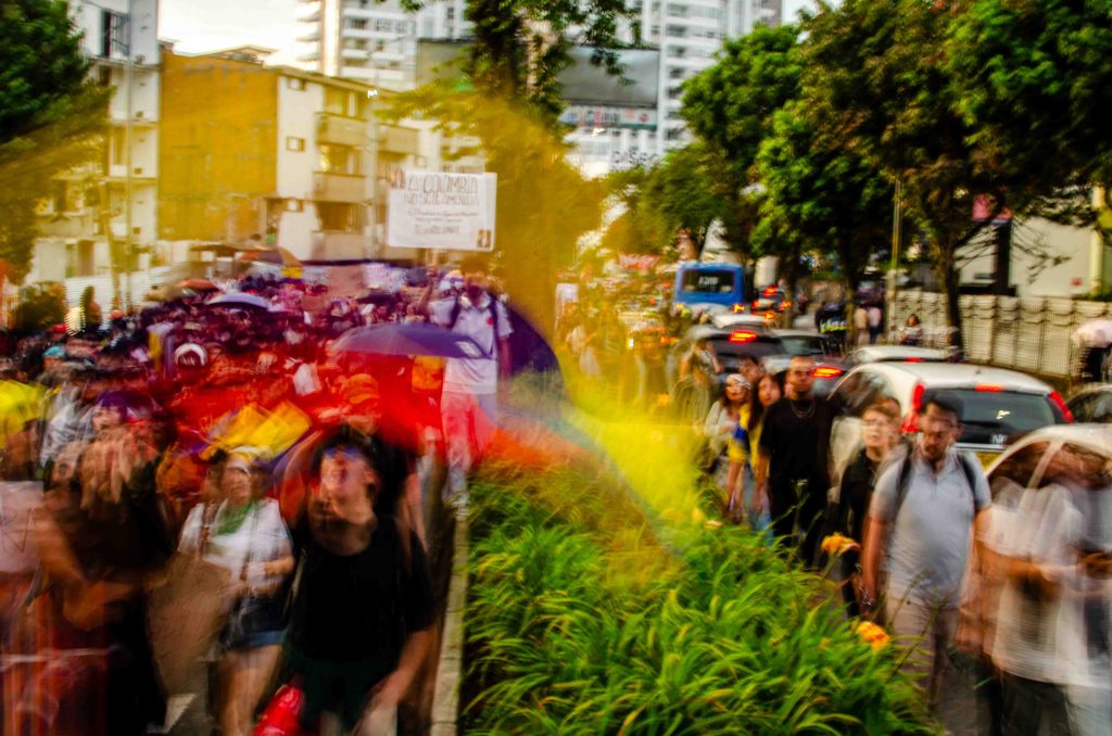Manizales también protestó Manizales también protestó