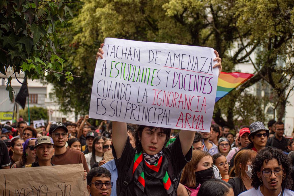Manizales también protestó Manizales también protestó
