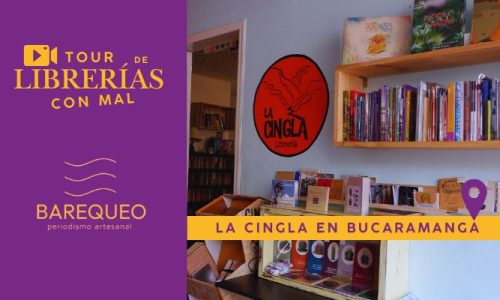 Portada de la serie Tour de Librerías con foto de la librería La Cingla