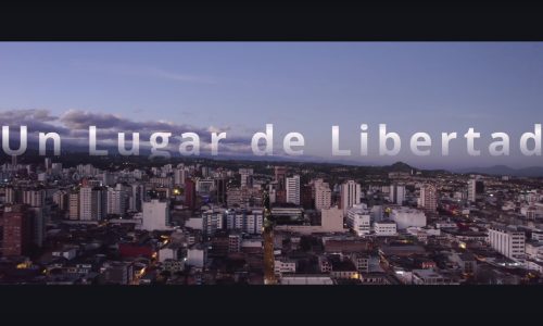 Panorámica de Pereira. Fotograma de una película.