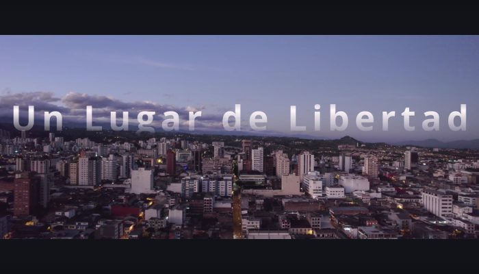 Panorámica de Pereira. Fotograma de una película.