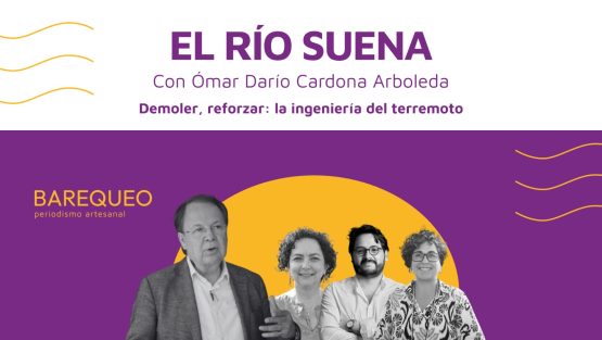 Imagen de invitación a El Río suena, con Omar Darío Cardona