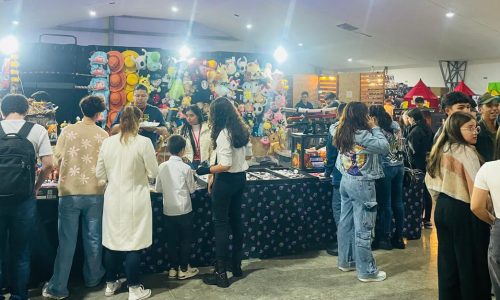 El ComicFest Manizales 2025 se caracteriza por tener mucha oferta de juguetes y objetos coleccionables de personajes de series y videojuegos de origen asiático. /