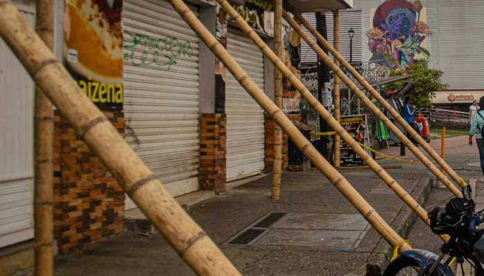 Carrera 23 con calle 32, cerca del Parque Caldas de Manizales. Septiembre de 2026.