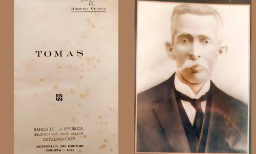 El escritor Rómulo Cuesta es el autor de Tomás, novela que cumplió 100 años en 2023.