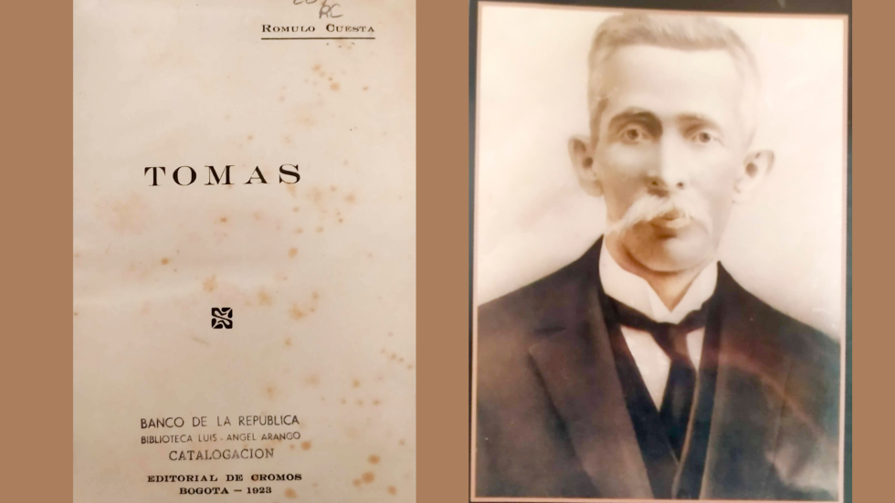 El escritor Rómulo Cuesta es el autor de Tomás, novela que cumplió 100 años en 2023.