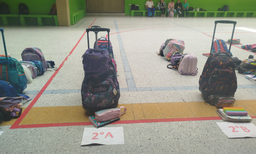 Morrales en el piso
