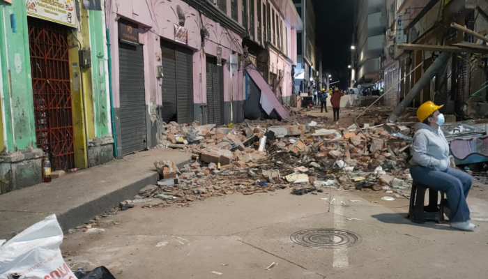 Foto tomada en Pereira en la madrugada entre el 12 y el 13 de agosto de 2026.