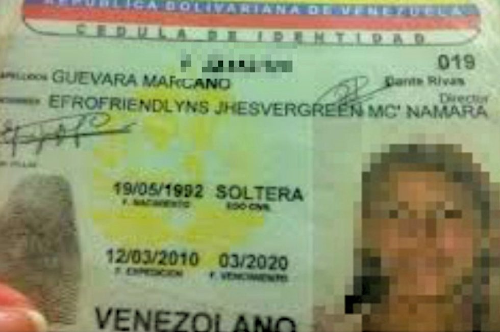 Los venezolanos, además de usar nombres anglo como en toda Latinoamérica, dominaron el arte de combinar los nombres de sus ancestros para crear uno nuevo.