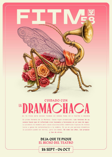 Afiche del Festival Internacional de Teatro de Manizales, versión 58