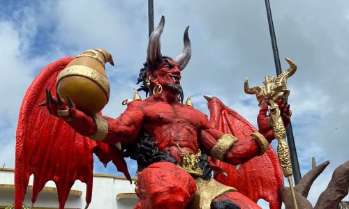 El diablo del Carnaval de Riosucio de 2023.