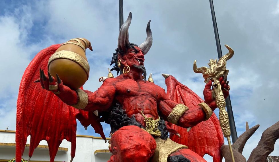 El diablo del Carnaval de Riosucio de 2023.