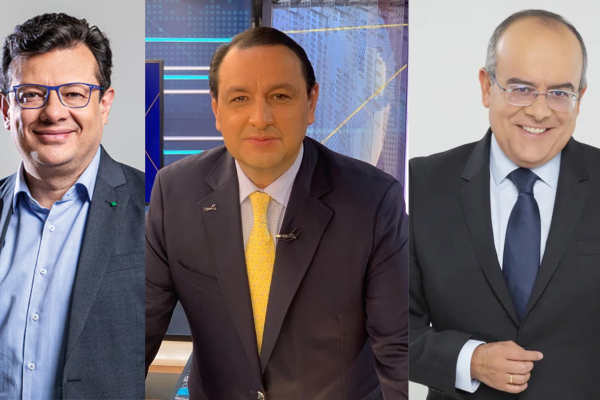 Hollman Morris, Jorge Alfredo Vargas y Ricardo Orrego.