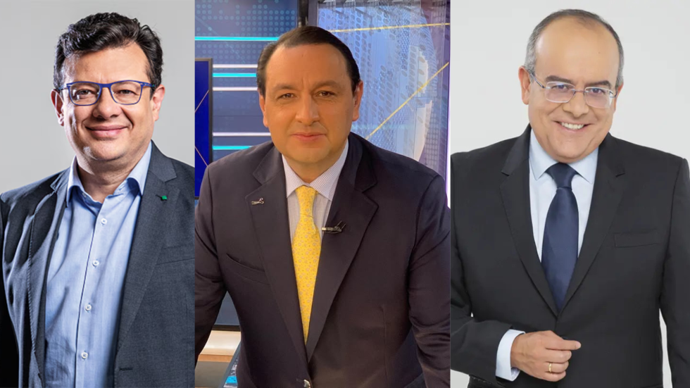 Hollman Morris, Jorge Alfredo Vargas y Ricardo Orrego.