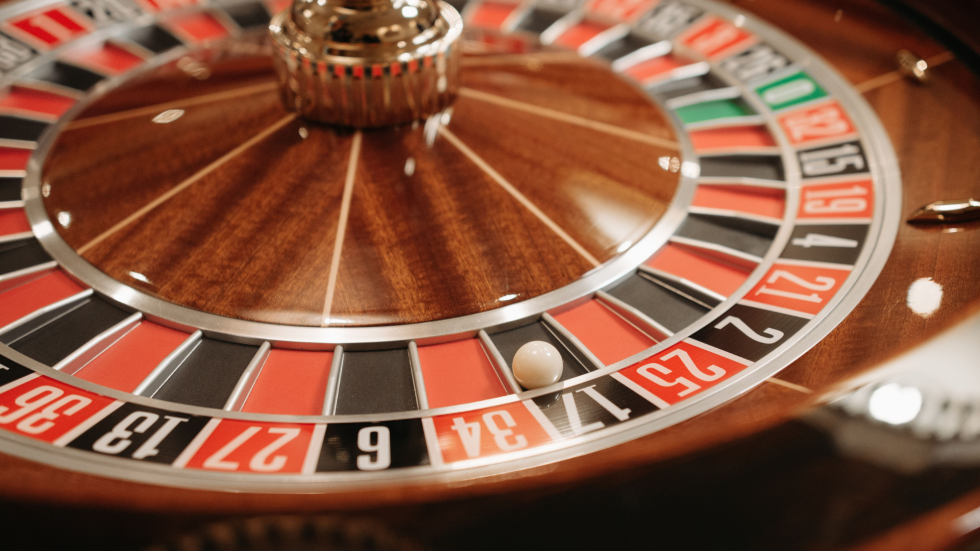 Imagen de una ruleta típica de un casino.