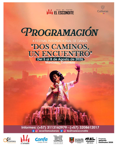 Afiche del Décimo Festival Internacional de Danza