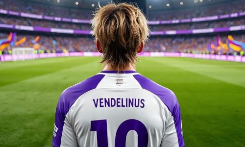 Lacus Vendelinus, primer venusino que jugó en Rosario Central / Imagen creada con IA por El Hincha Aburrido