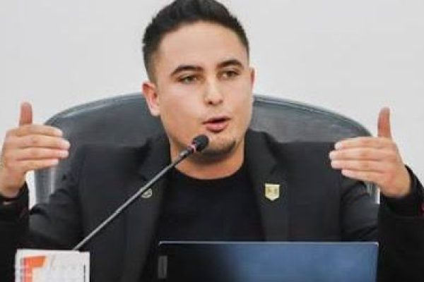 El concejal de Manizales Juan Camilo Muñoz