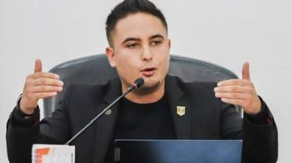 El concejal de Manizales Juan Camilo Muñoz