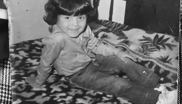 Foto de la infancia encontrada en el archivo de papá.
