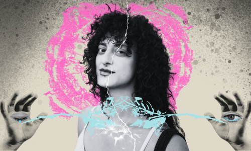 Collage elaborado por Alma. O. G a partir de una foto de Aurora H. Camero-