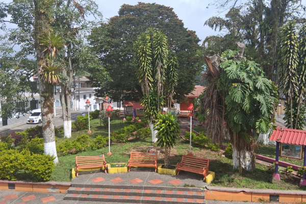 Parque principal de Quinchía