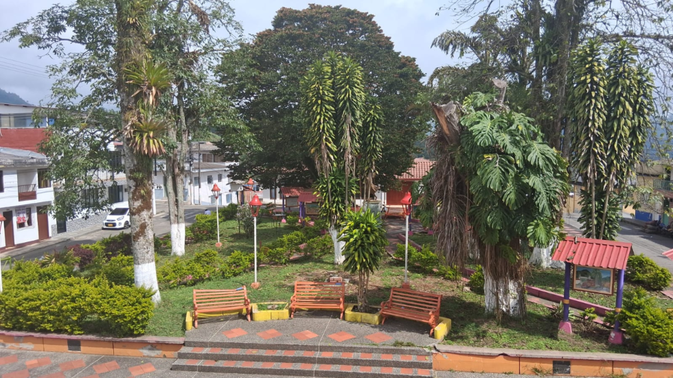 Parque principal de Quinchía