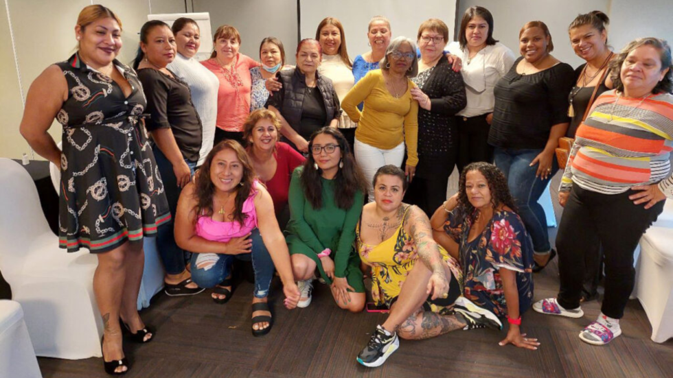 Mujeres de la Red de Mujeres Trabajadoras Sexuales de Latinoamérica y El Caribe,