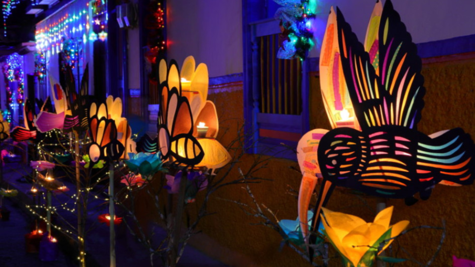 Noche del Fuego en Salamina en 2024.