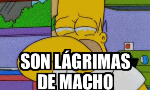 Lágrimas de macho
