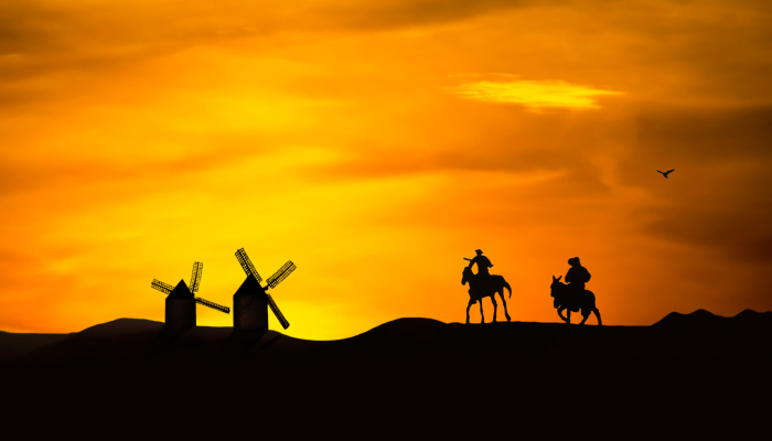 Don Quijote y Sancho Panza