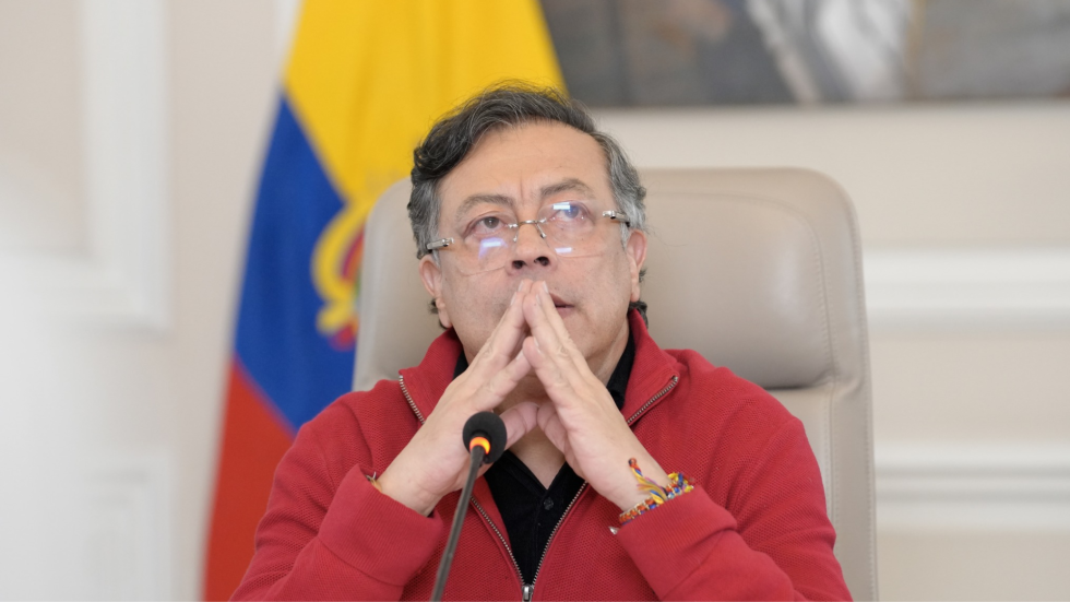 El presidente Gustavo Petro Urrego el pasado 21 de abril.
