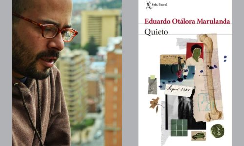 En la solapa del libro se indica que el narrador de "Quieto" está inspirado en Santiago, hermano del autor.