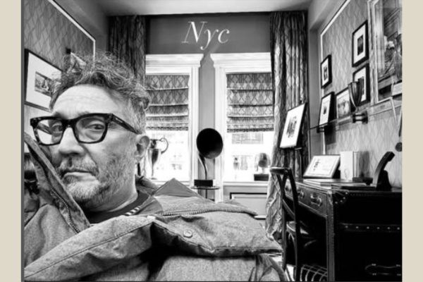 Fito Páez en abril en Nueva York.