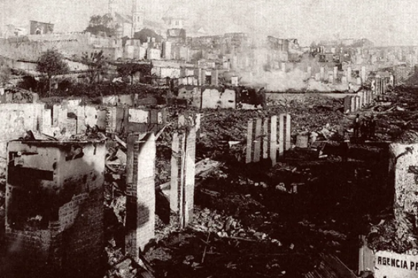 El 3 de julio de 1925 se quemaron 32 manzanas de Manizales /