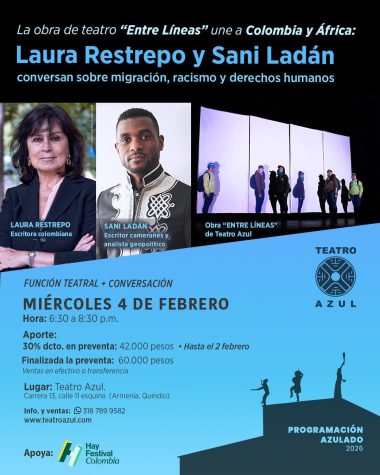 Laura Restrepo y Sani Ladán