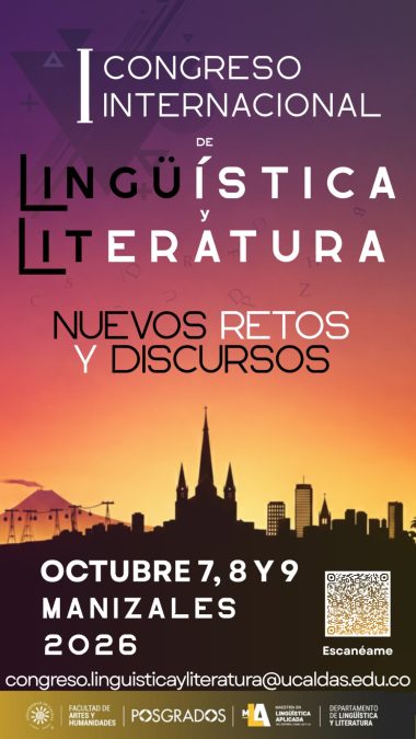 Imagen del flyer de invitación al Congreso de Linguistica