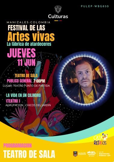 Los chicos del jardín presentan La vida en un cilindro, obra teatral en el Teatro el Escondite