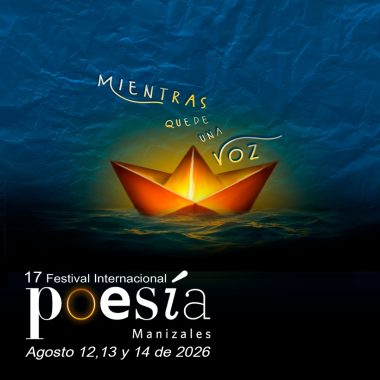 Afiche del Festival Internacional de Poesía de Manizales