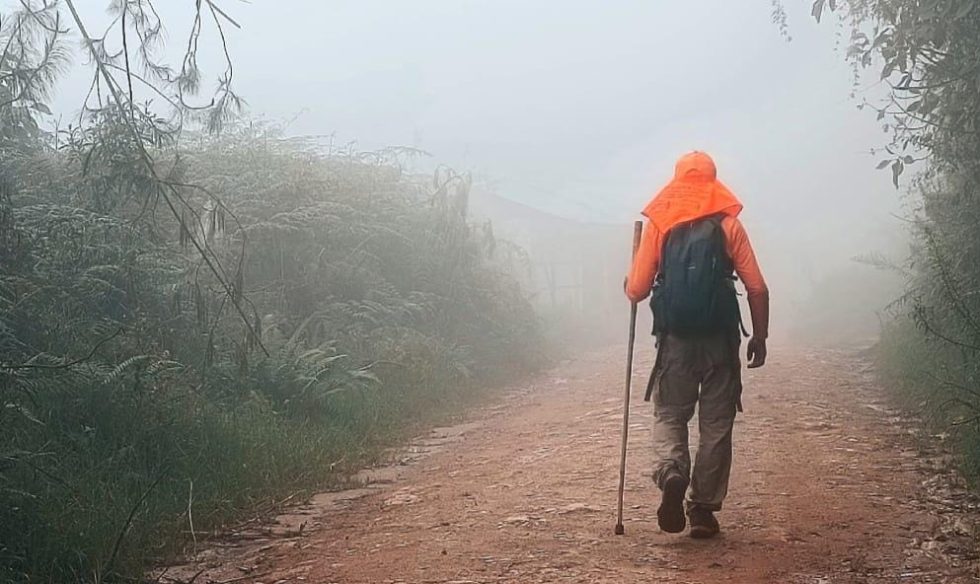 Proyecto "Lectura del Viaje a Pie" desde el Camino. Enero de 2025, /
