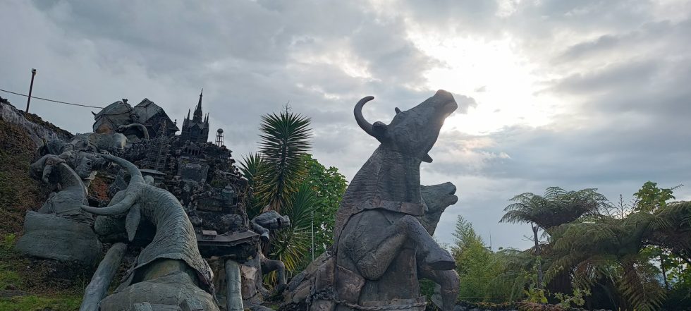 Monumento de los Colonizadores, en el barrio Chipre, de Manizales.