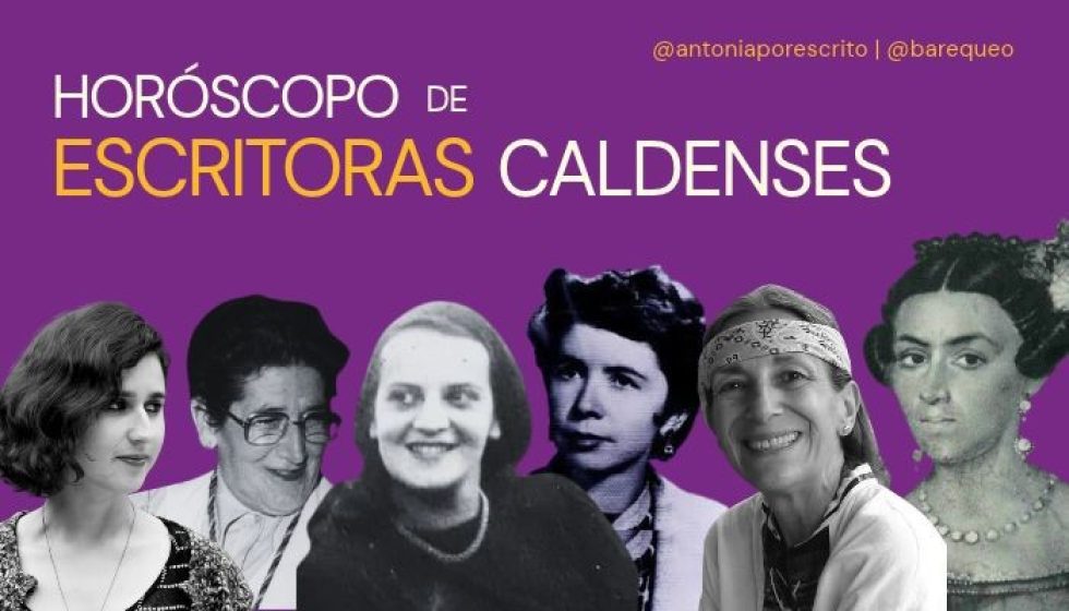Collage con algunas de las fotos de las escritoras incluidas en el escrito.