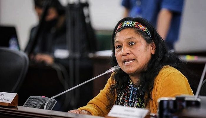 Aida Quilcué en Manizales - El amanecer de la larga noche de 500 años