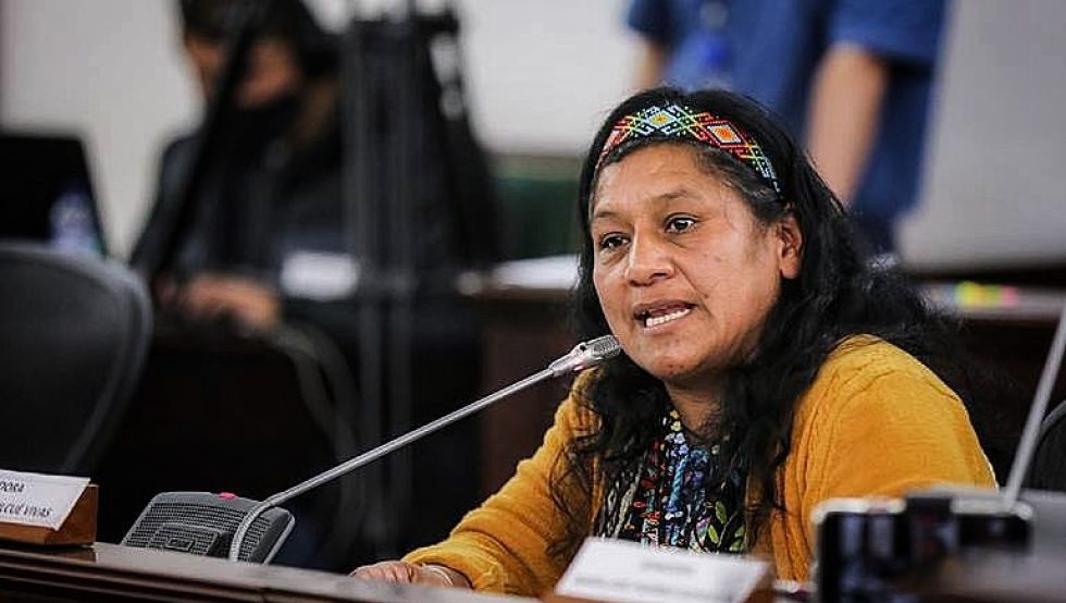 Aida Quilcué en Manizales - El amanecer de la larga noche de 500 años