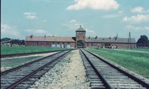 Entrada a Auschwitz /
